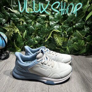 Kuru Shift Women's Anti-Slip Sneakers Shoes Bright White Leather Women’s Size 7